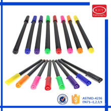 Assorted colors steel tip water color based felt tip pen